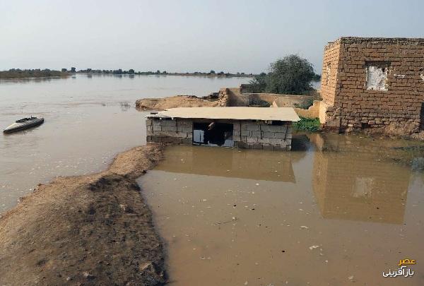 18 روستای خوزستان در محاصره سیلاب قرار دارد