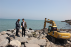 تخریب سازه های غیرمجاز دریایی در سواحل مازندران